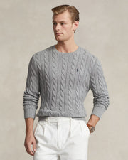 Cable-Knit Cotton Jumper