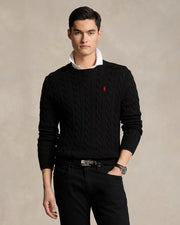 Cable-Knit Cotton Jumper
