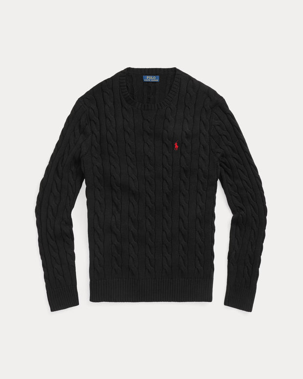 Cable-Knit Cotton Jumper