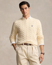 Cable-Knit Cotton Jumper