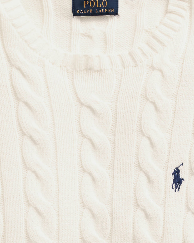 Cable-Knit Cotton Jumper