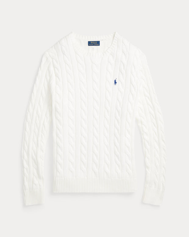 Cable-Knit Cotton Jumper