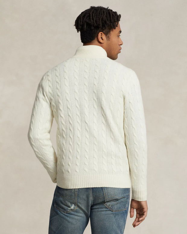 Cable-Knit Wool-Cashmere Jumper
