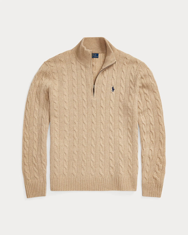 Cable-Knit Wool-Cashmere Jumper