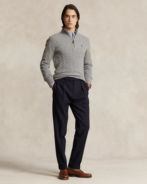 Cable-Knit Wool-Cashmere Jumper