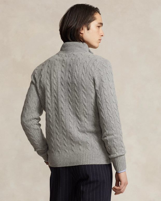 Cable-Knit Wool-Cashmere Jumper