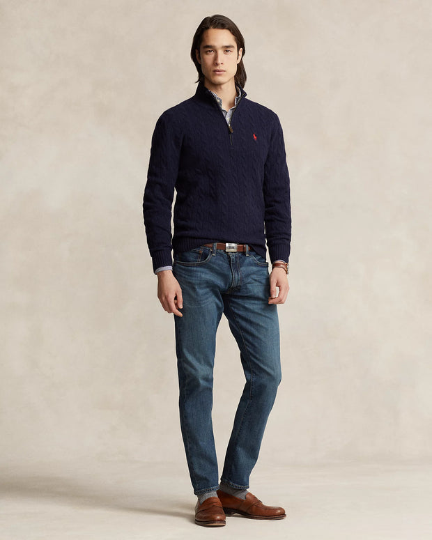 Cable-Knit Wool-Cashmere Jumper