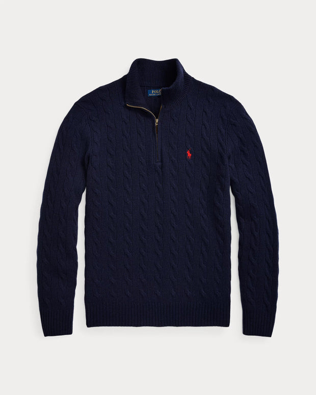Cable-Knit Wool-Cashmere Jumper