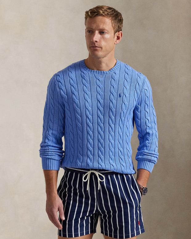 Cable-Knit Cotton Jumper