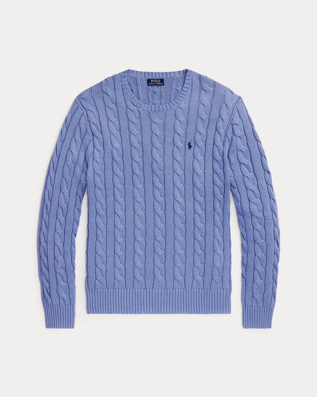 Cable-Knit Cotton Jumper