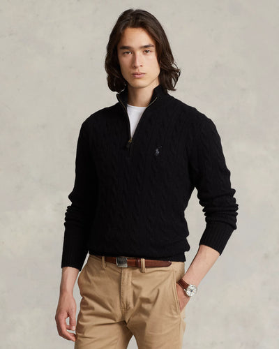 Cable-Knit Wool-Cashmere Jumper