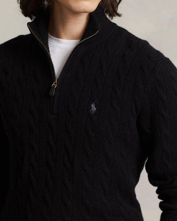 Cable-Knit Wool-Cashmere Jumper