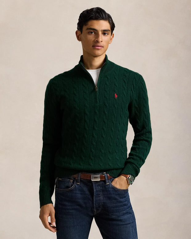 Cable-Knit Wool-Cashmere Jumper