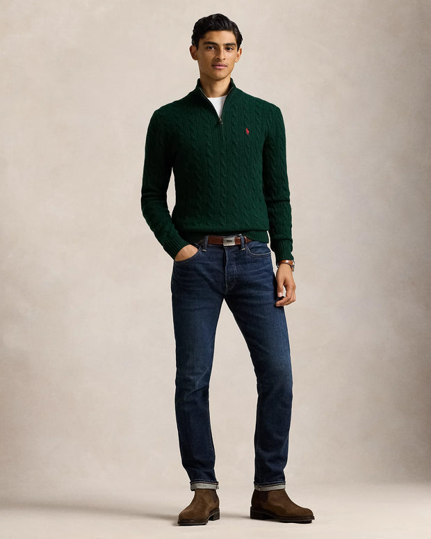 Cable-Knit Wool-Cashmere Jumper
