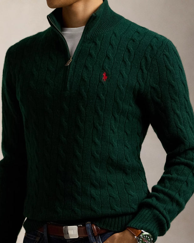 Cable-Knit Wool-Cashmere Jumper