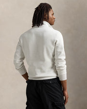 Double-Knit Quarter-Zip Pullover