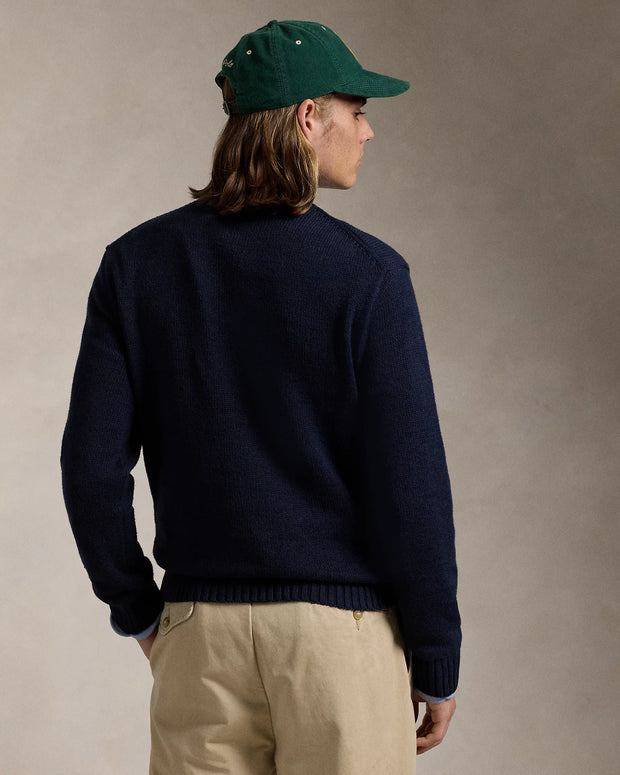 Polo Bear Cotton-Linen Jumper