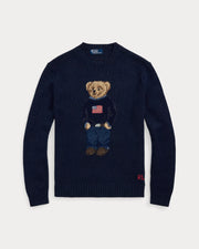 Polo Bear Cotton-Linen Jumper